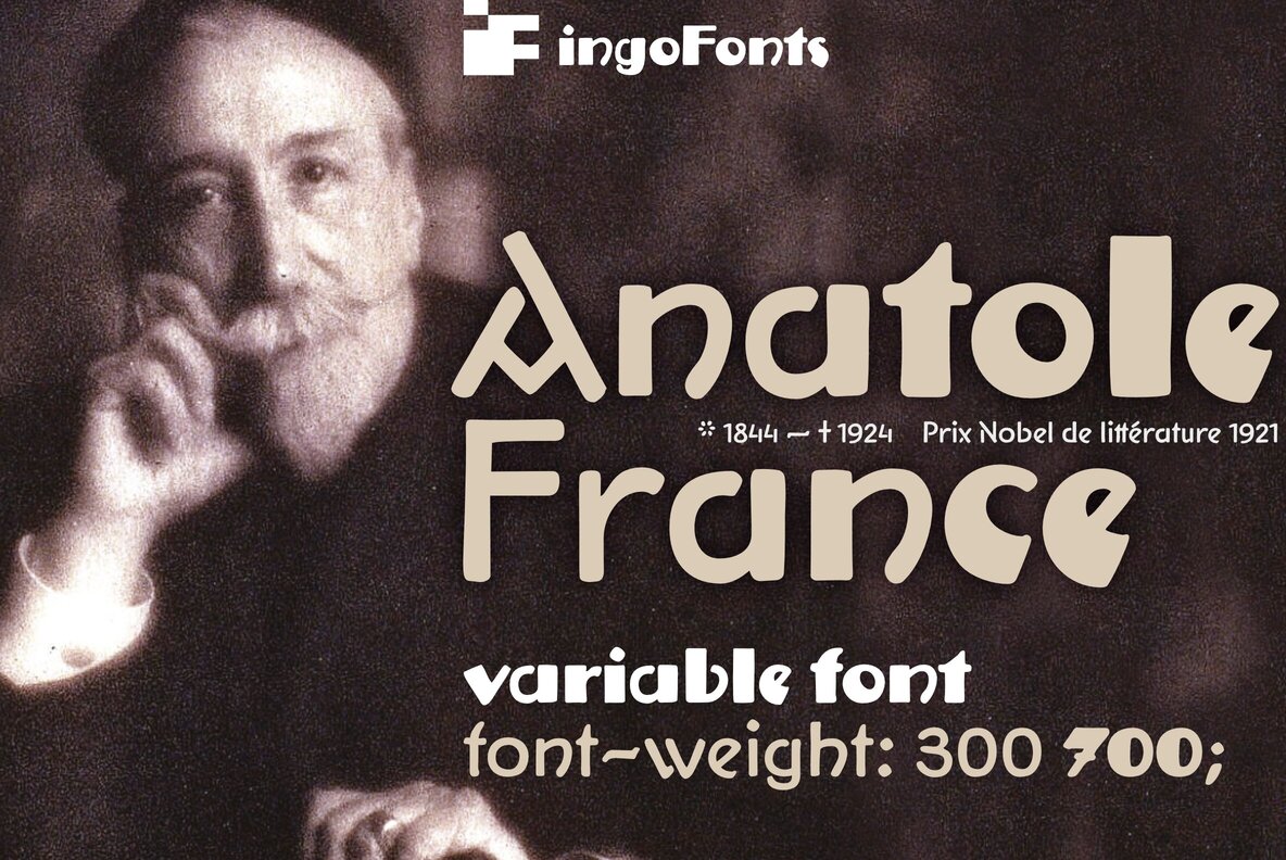 Anatole France Font
