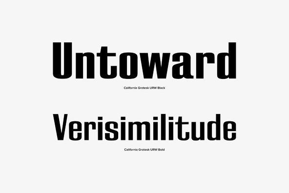 California Grotesk California Grotesk