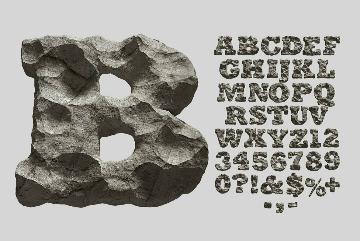 Rock SVG Font 2