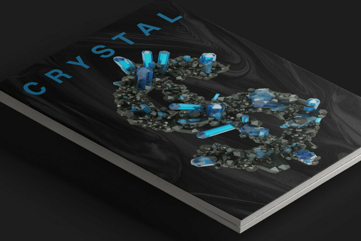 Crystal Field SVG Font 3