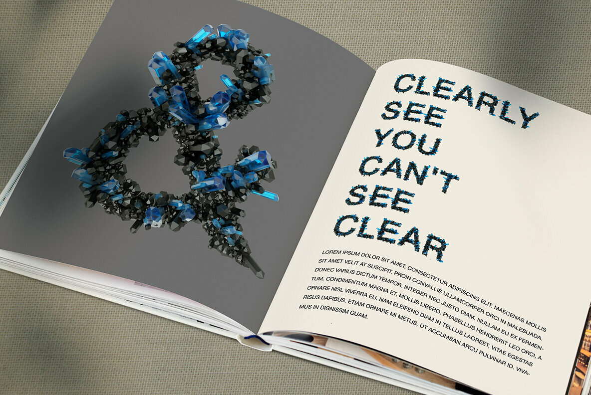 Crystal Field SVG Font 5