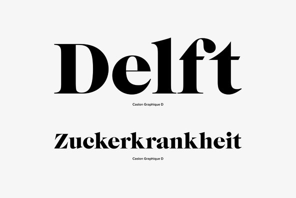 Caslon Graphique Caslon Graphique