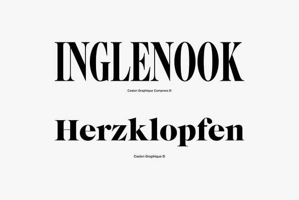 Caslon Graphique Caslon Graphique