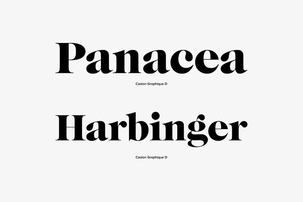 Caslon Graphique Caslon Graphique
