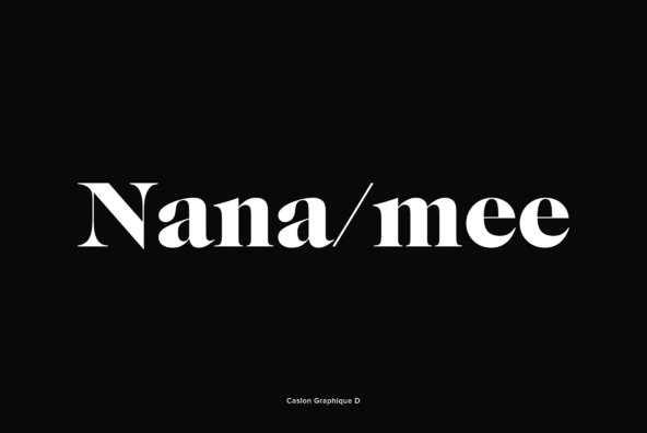 Caslon Graphique Caslon Graphique