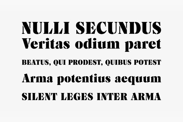 Caslon Stencil Caslon Stencil