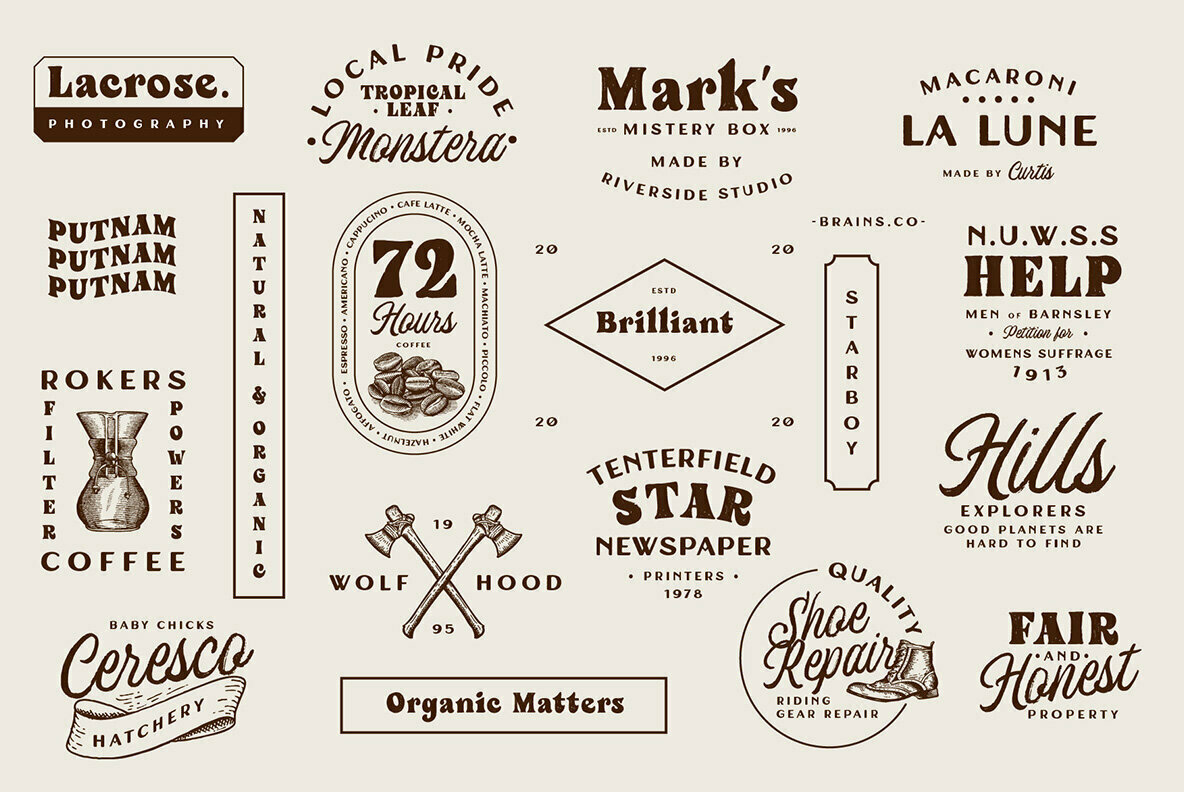 Windsore Font Trio 3