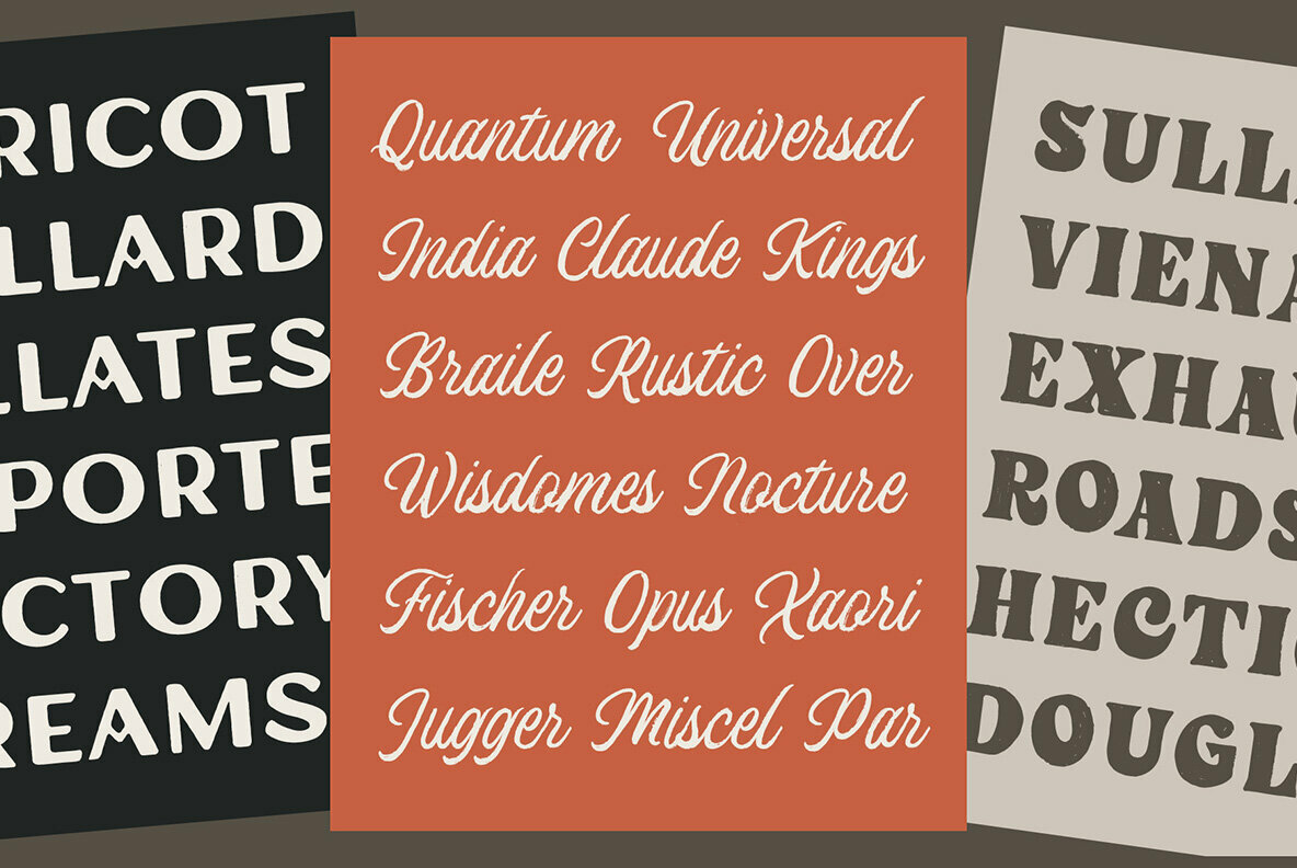 Windsore Font Trio 4