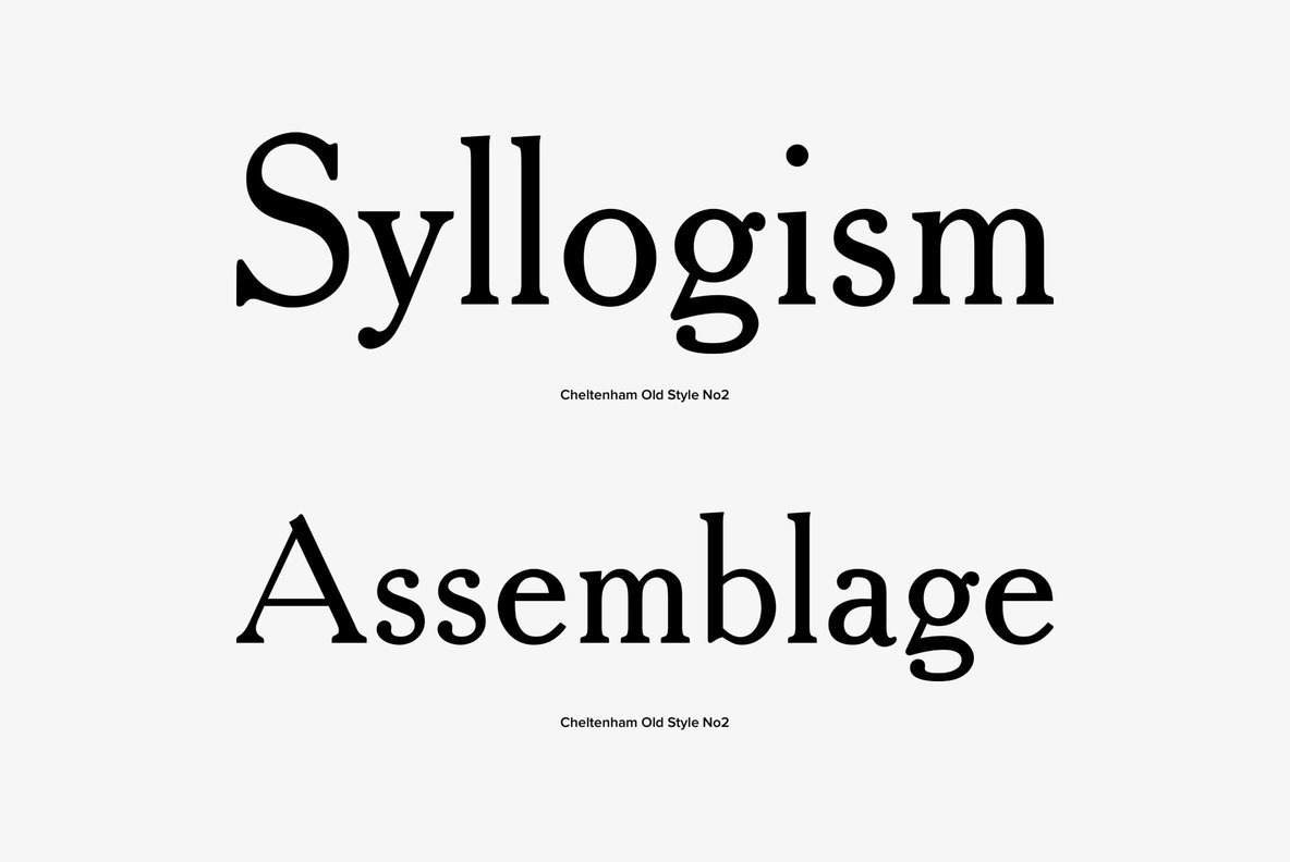 Cheltenham Old Style No 2 5