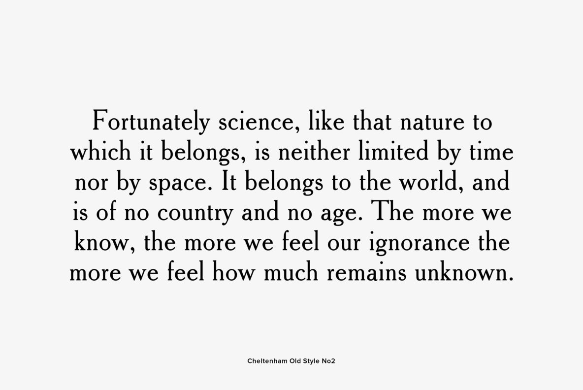 Cheltenham Old Style No 2 7