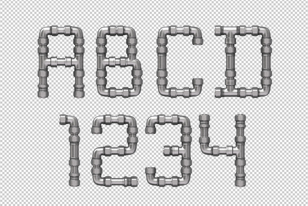 Pipe SVG Font 9