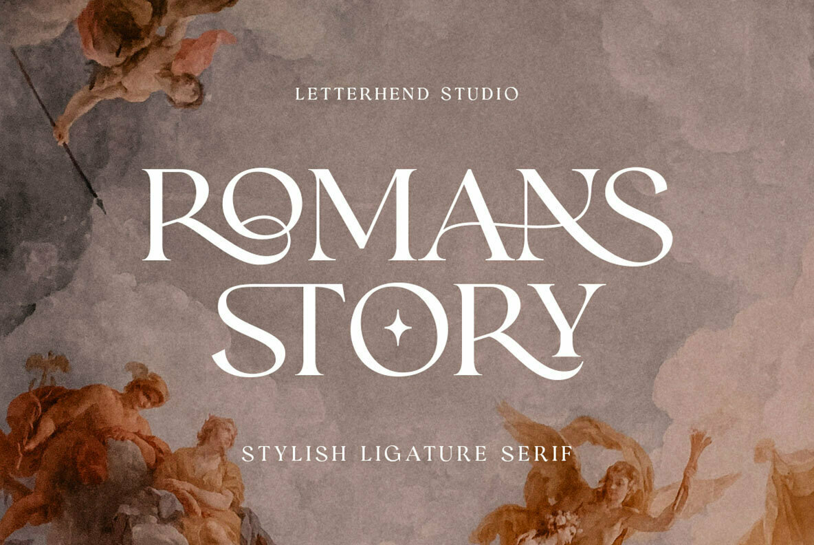 Romans Story Font