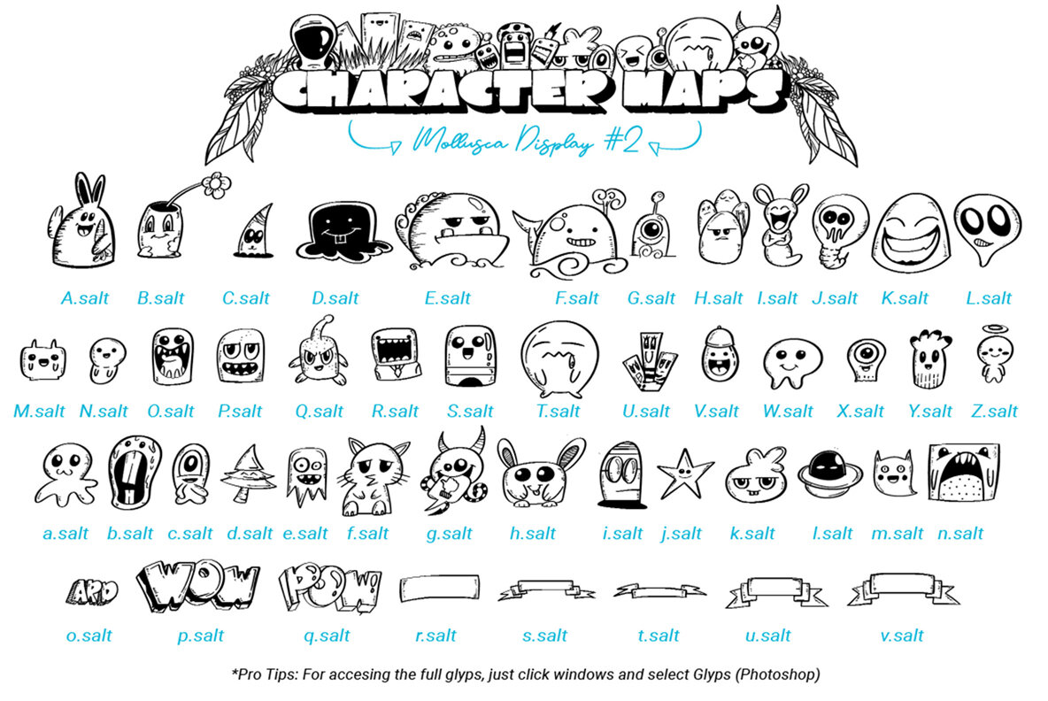 Mollusca Font Trio 10