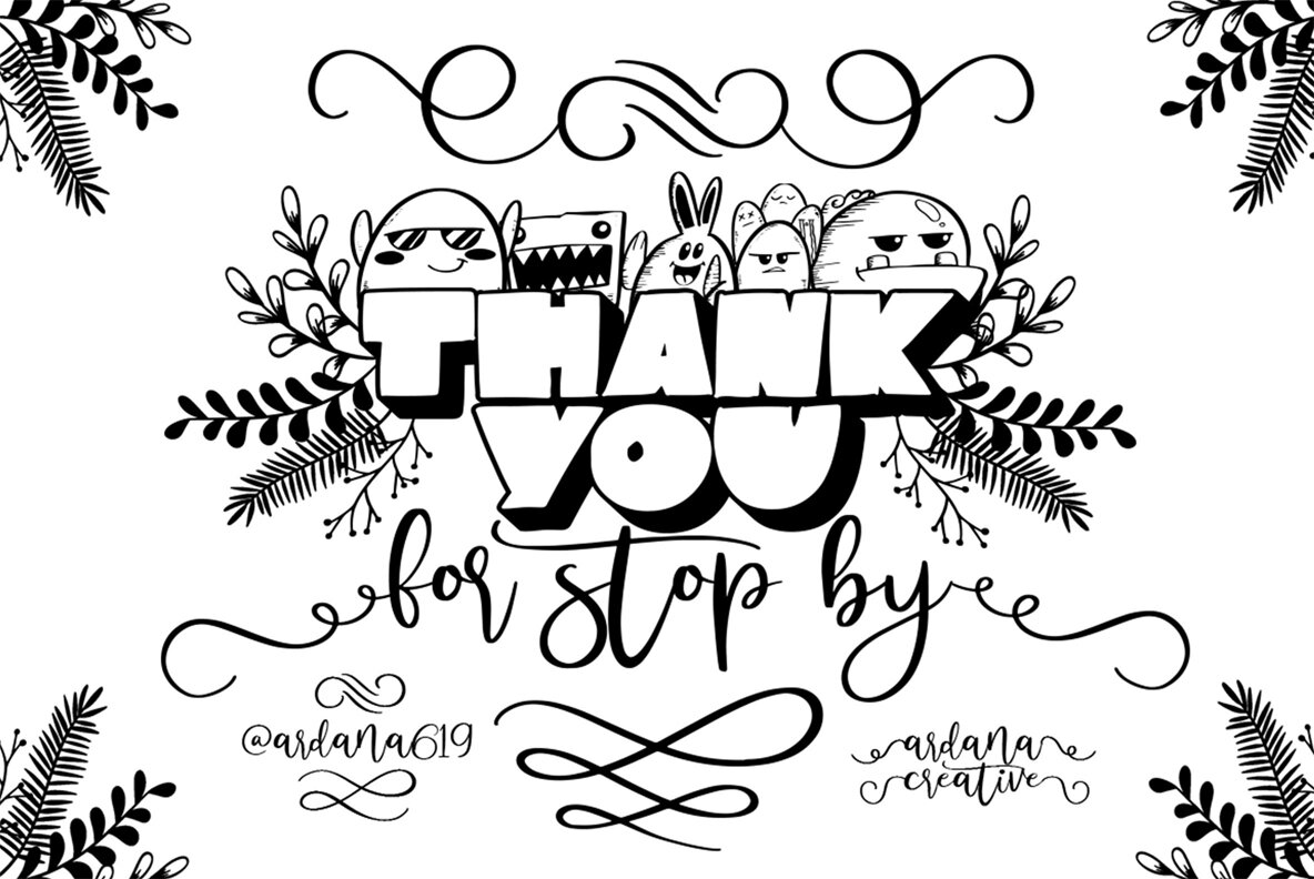 Mollusca Font Trio 11