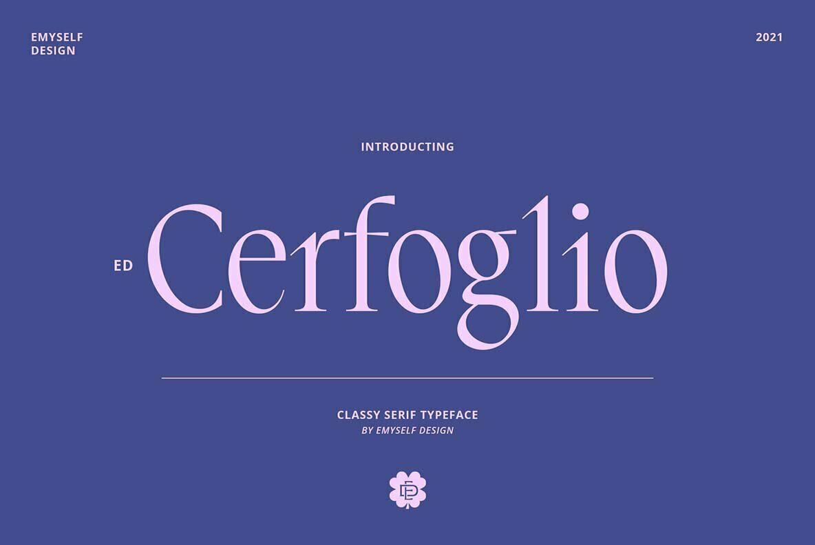 ED Cerfoglio Font