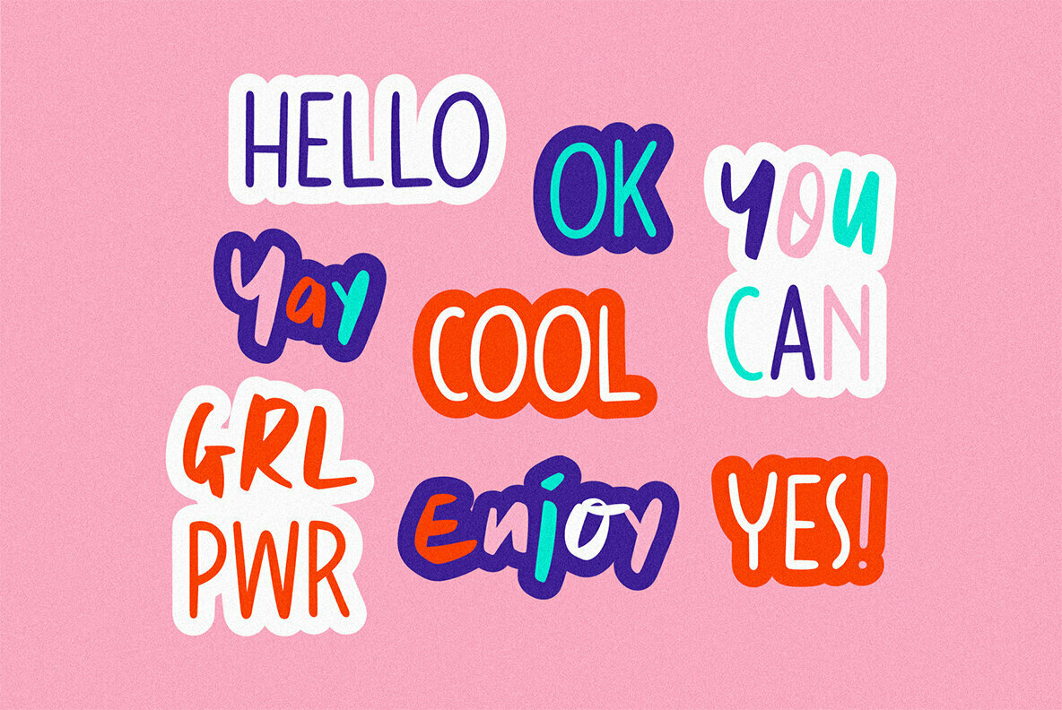 Quiet Backyard Font Duo 3