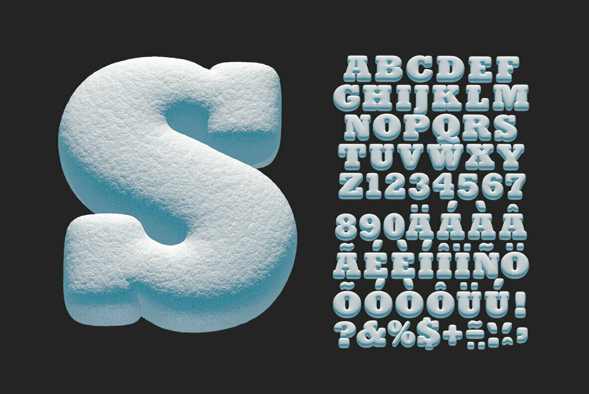 Snowball SVG Font 2