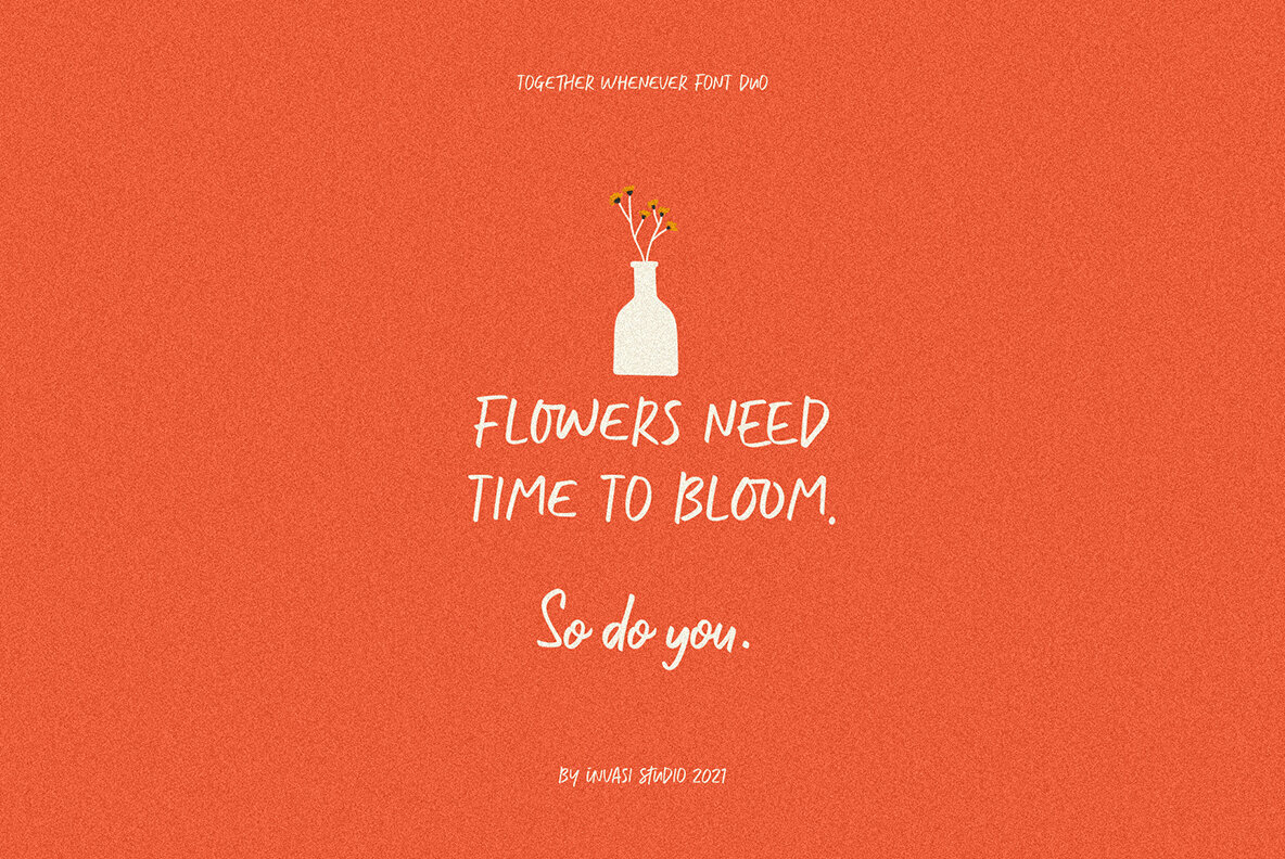 Together Whenever Font Duo 5