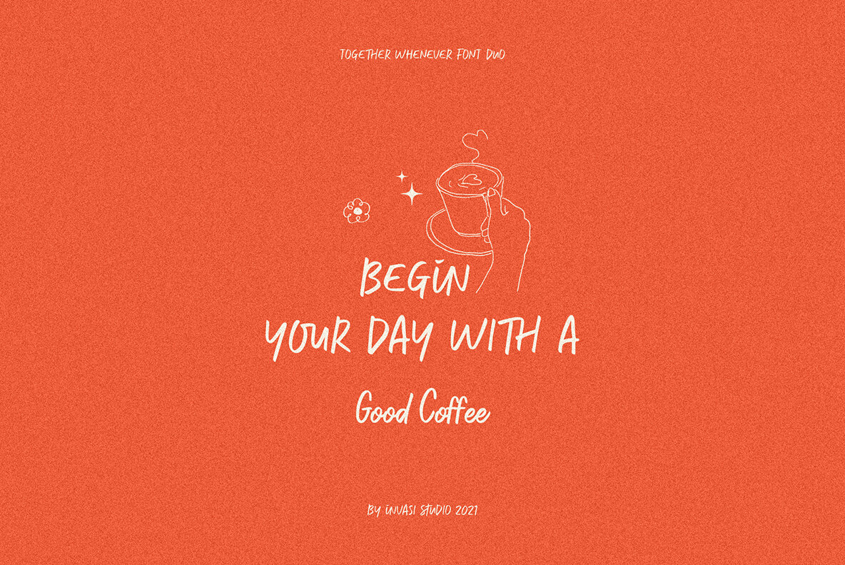 Together Whenever Font Duo 10