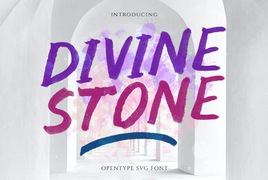 Divine Stone SVG Font