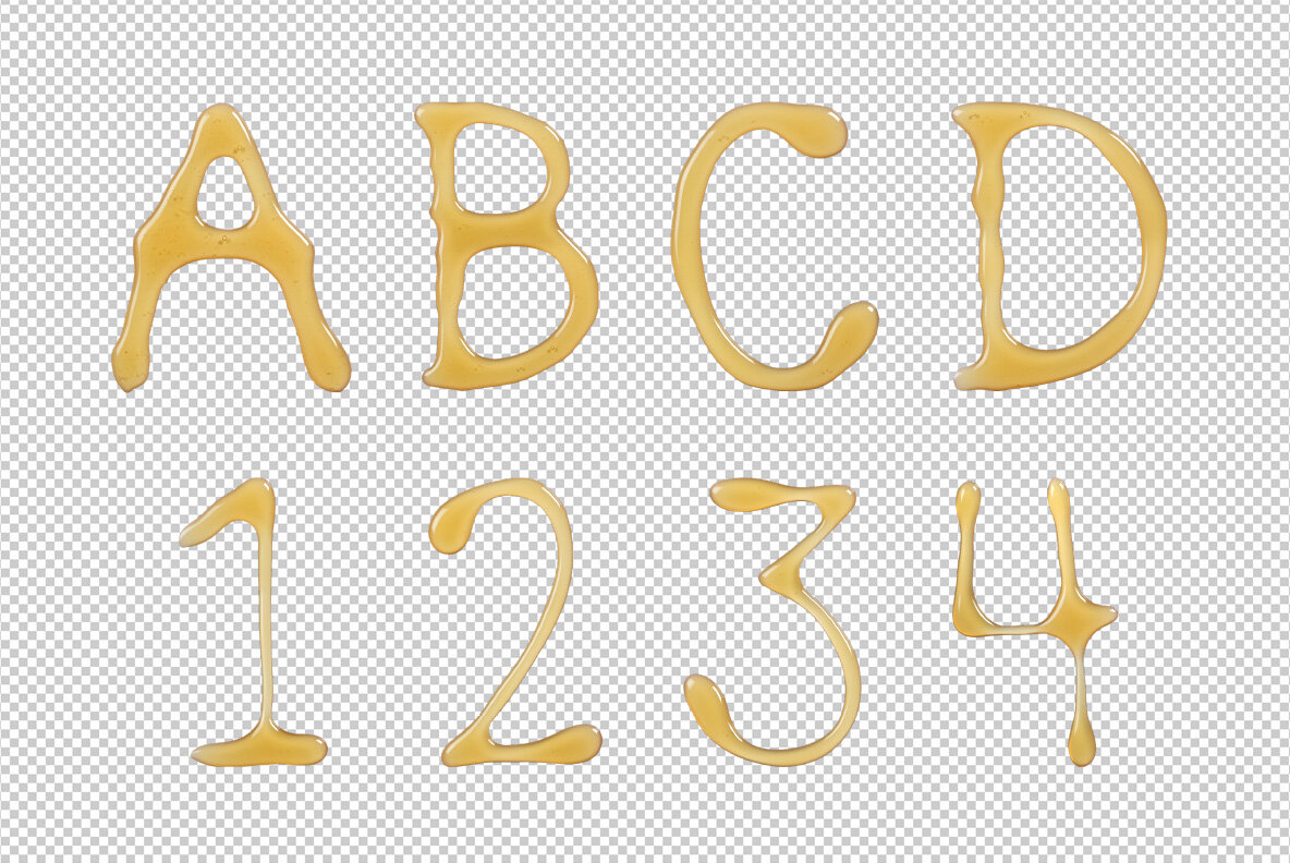Honey Be SVG Font 9