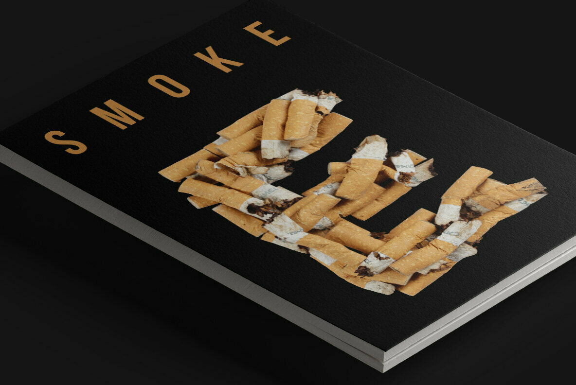 Cigarette Butt SVG Font 3