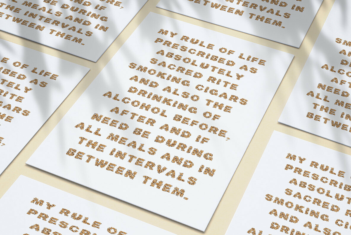 Cigarette Butt SVG Font 4