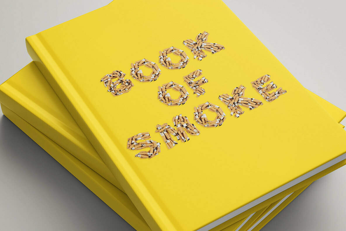 Cigarette Butt SVG Font 5