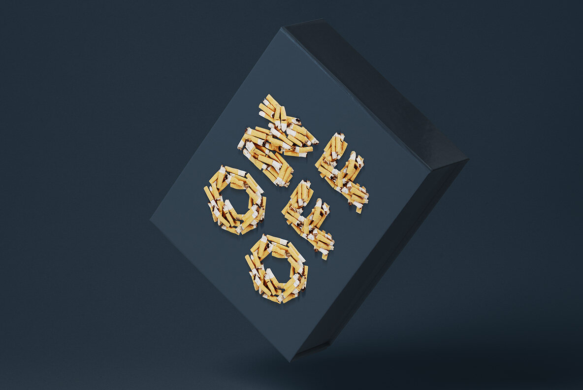 Cigarette Butt SVG Font 6