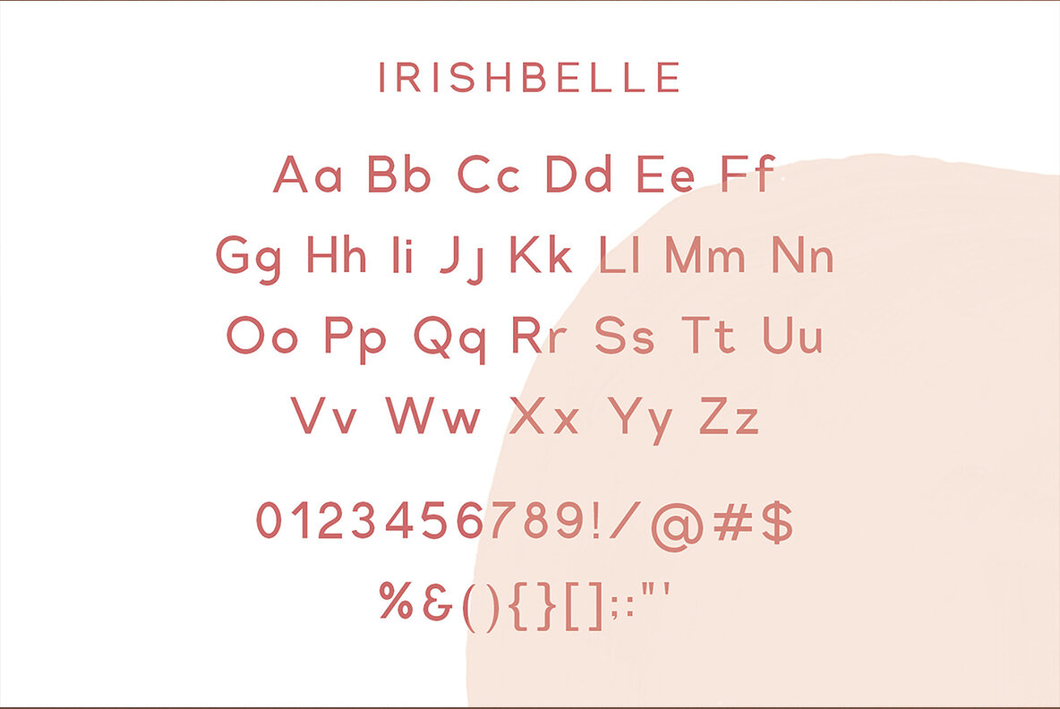 IrishBelle Font Duo 10