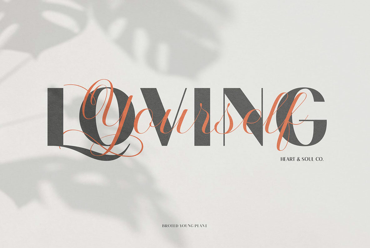 Broted Young Plant Font Duo 10