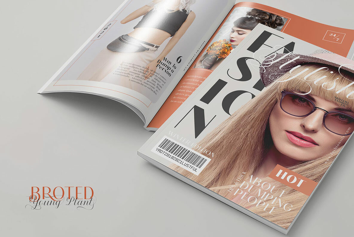 Broted Young Plant Font Duo 16