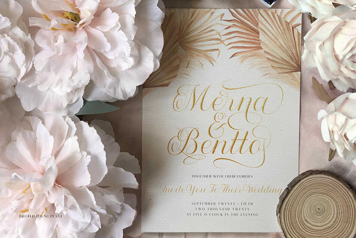 Broted Young Plant Font Duo 18