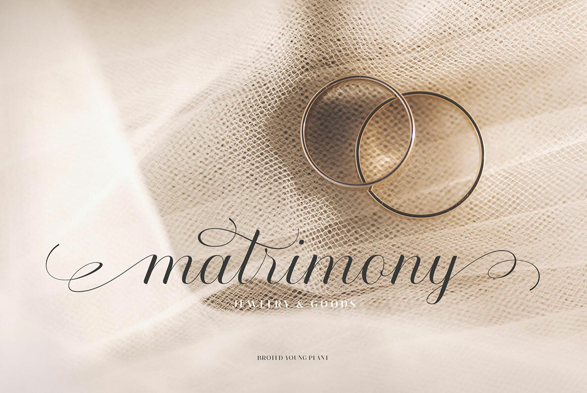 Broted Young Plant Font Duo 19