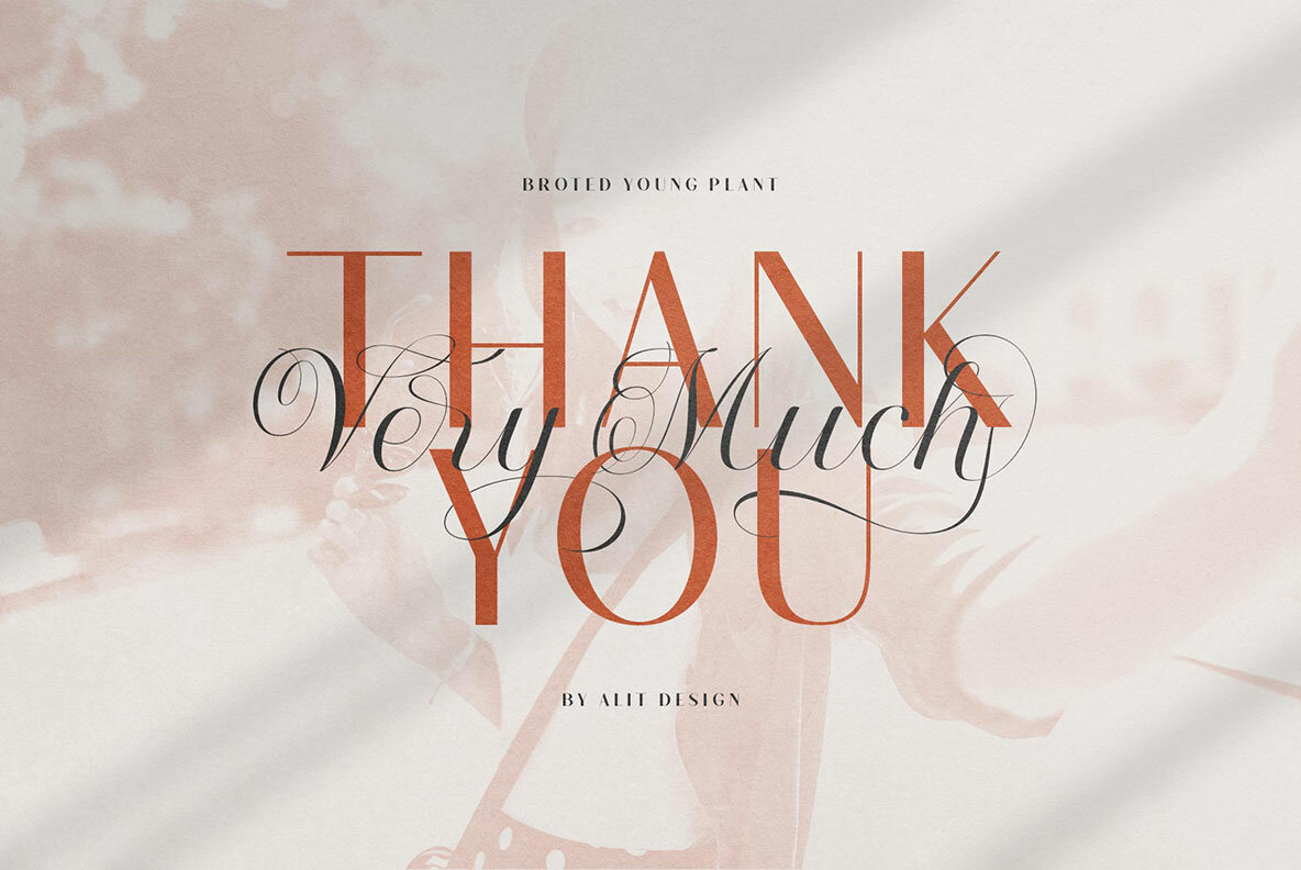 Broted Young Plant Font Duo 20