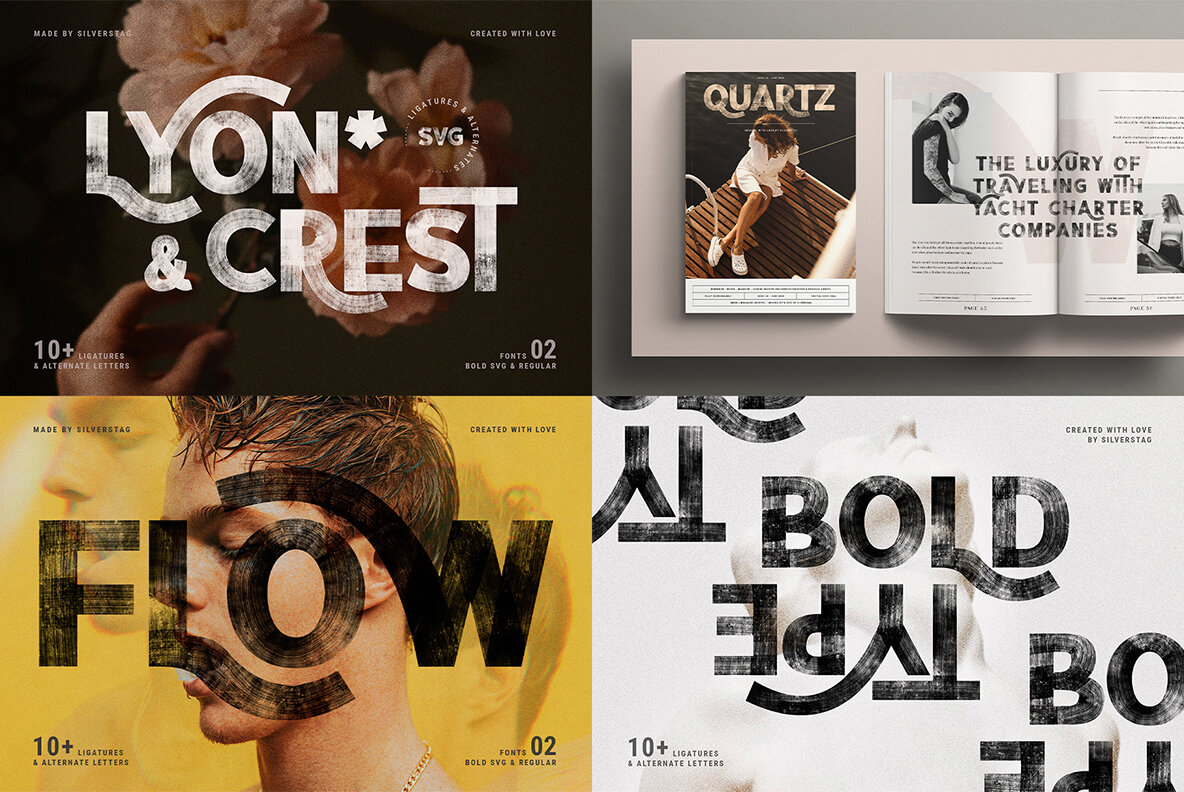 SilverStag   Black Friday Font Bundle 9