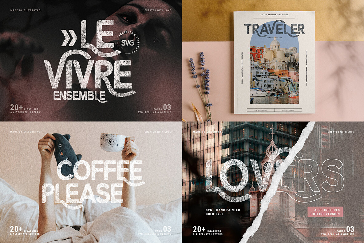 SilverStag   Black Friday Font Bundle 17