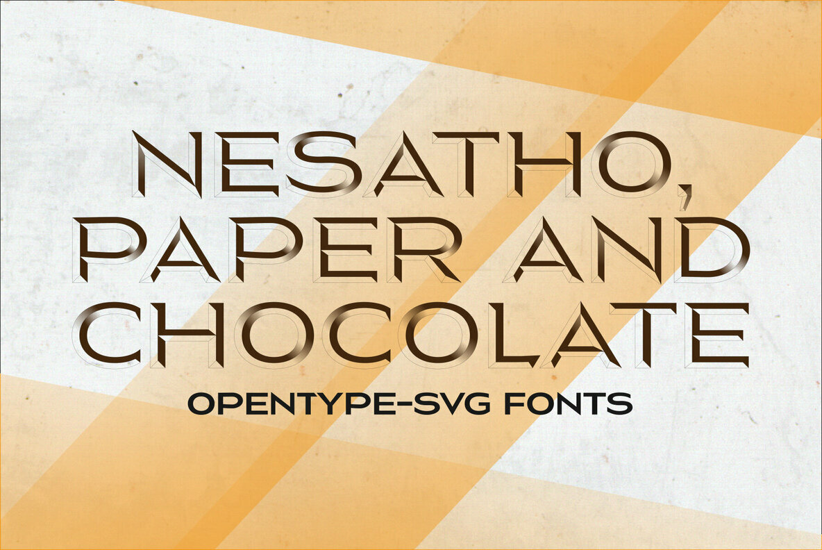 Nesatho T Color Font 4