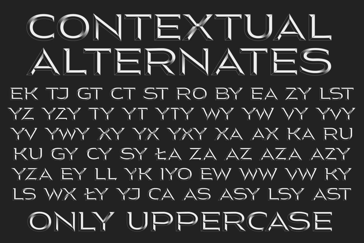 Nesatho T Color Font 6