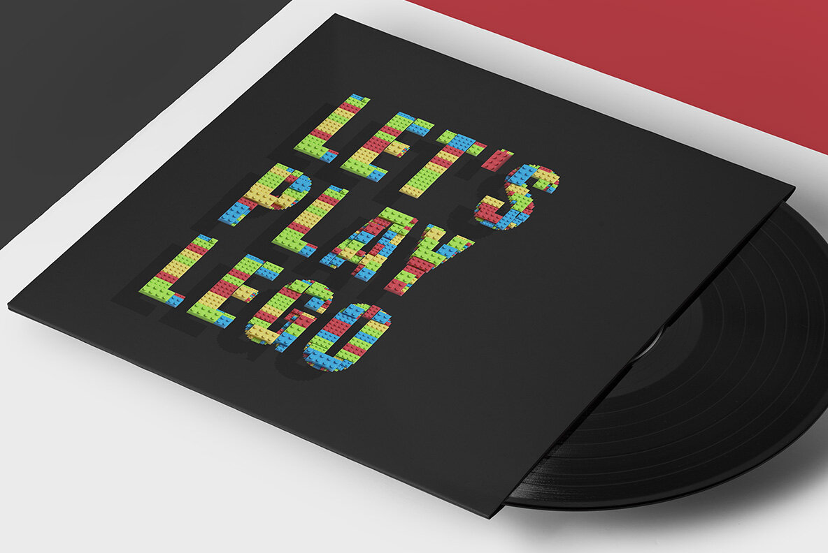 Lego Bricks SVG Font 6