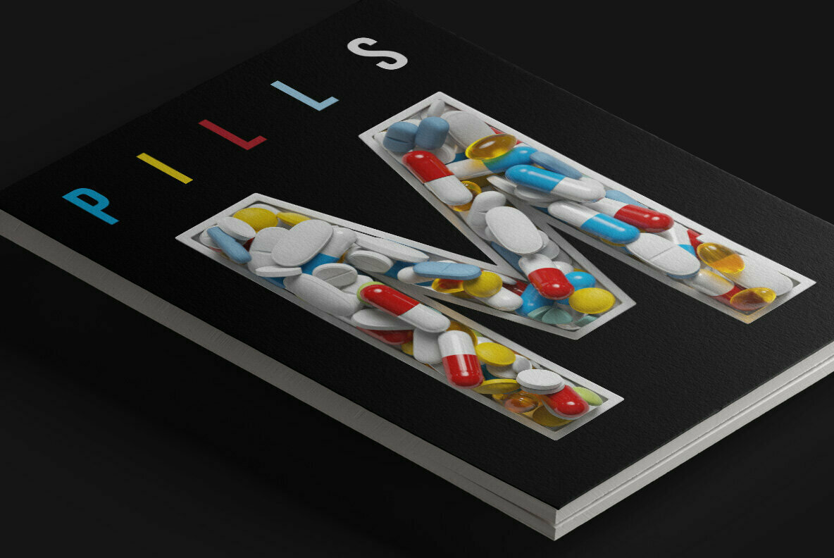 Take A Pill SVG Font 3