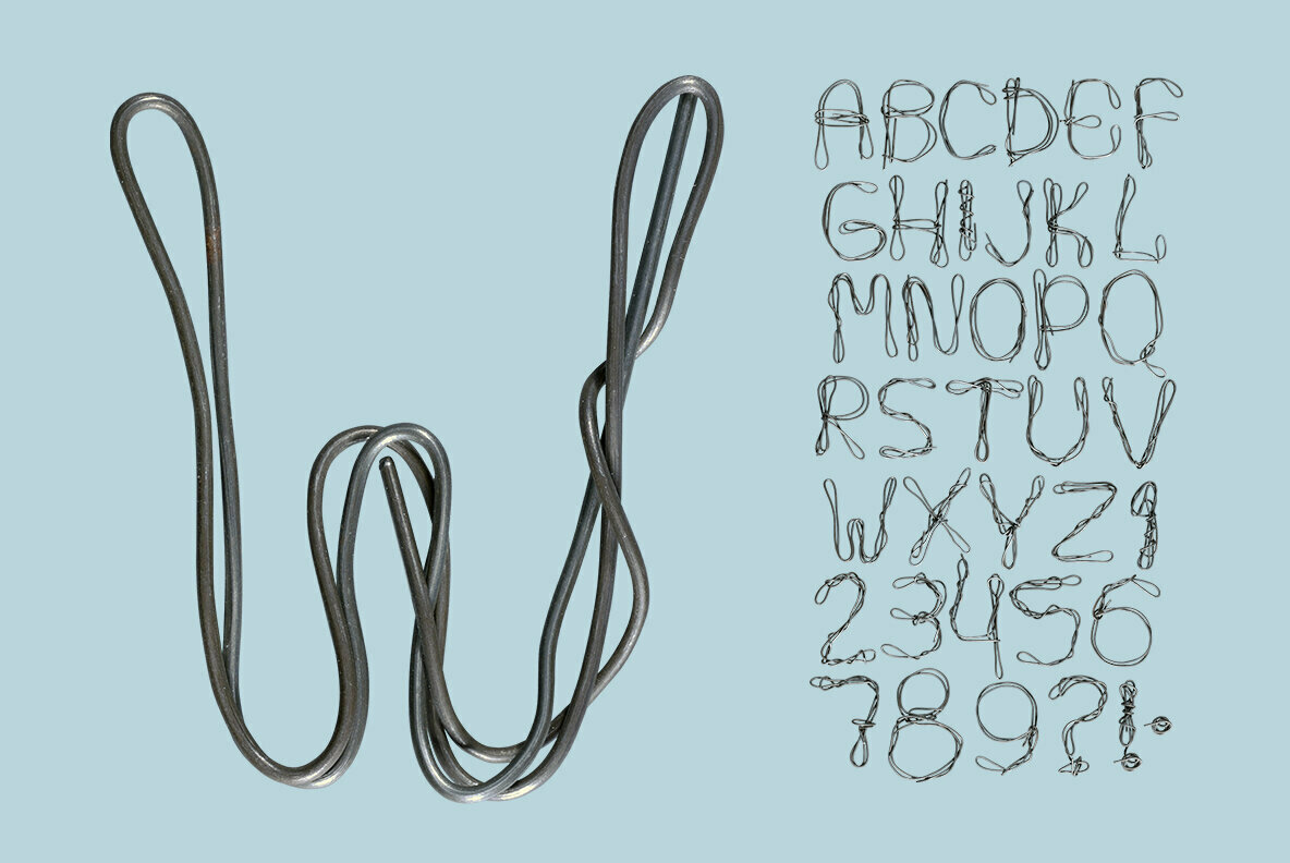 Wire SVG Font 2
