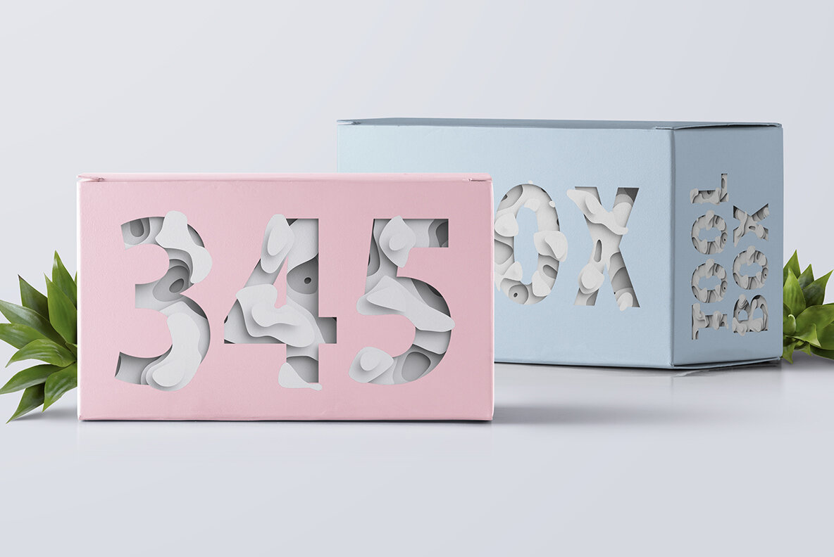 Paper Waves SVG Font 7