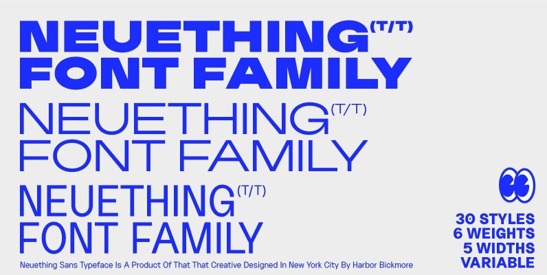 Neuething Sans
