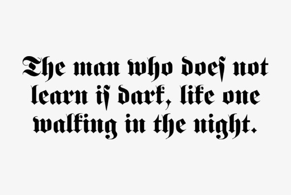 Fette Fraktur Fette Fraktur