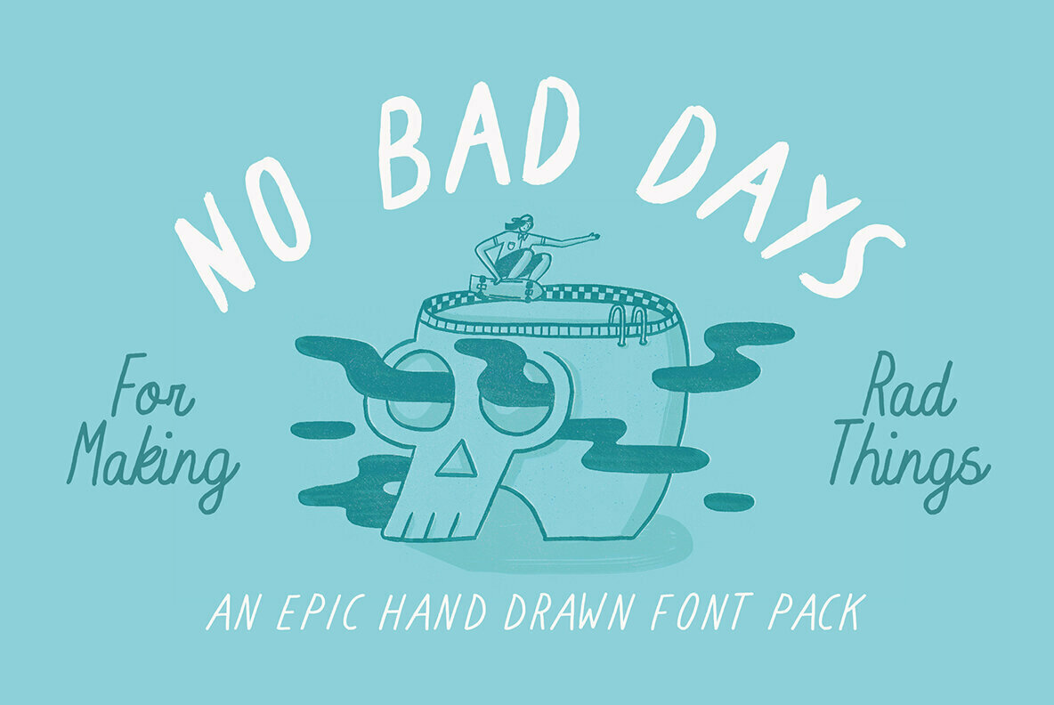 No Bad Days Font