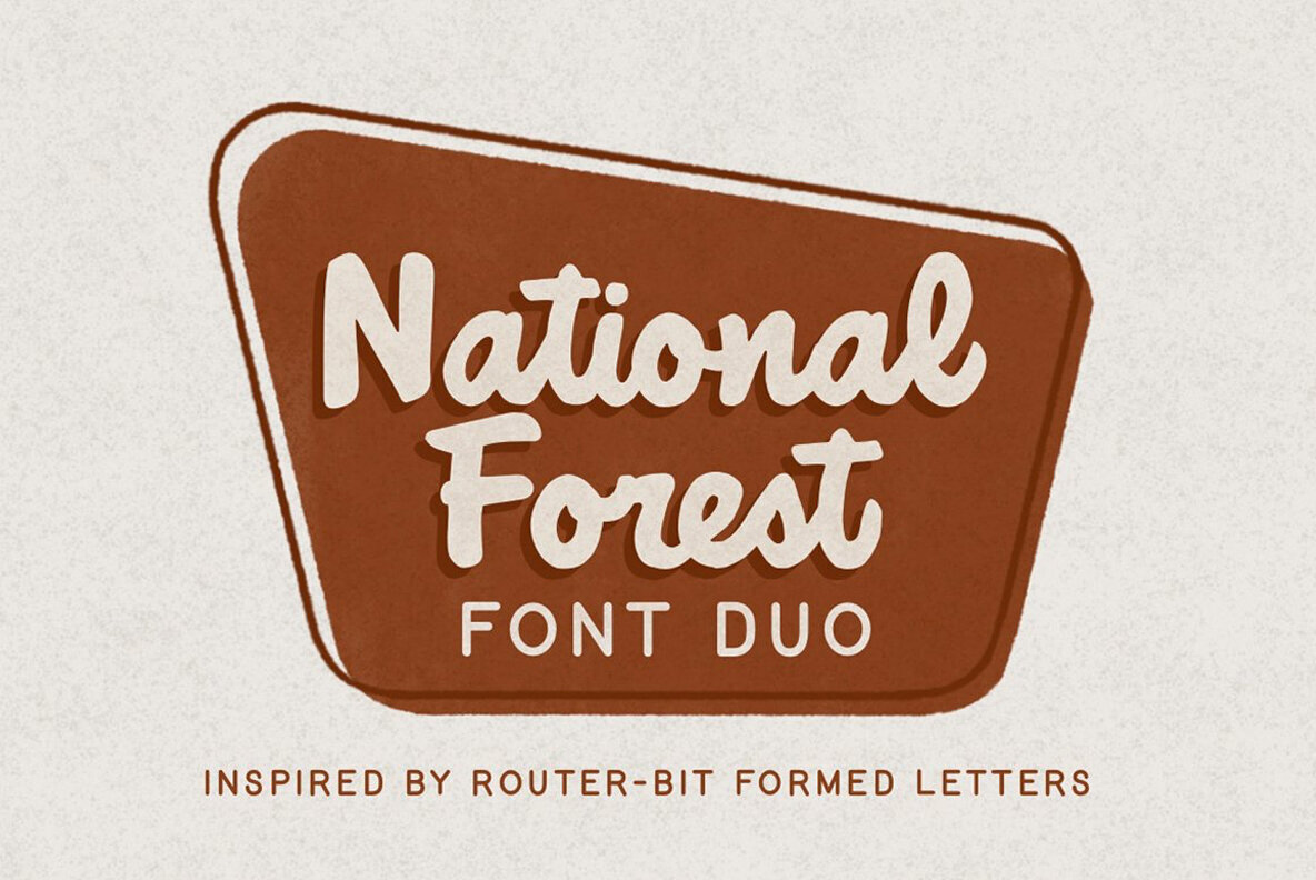 National Forest Font Duo 2