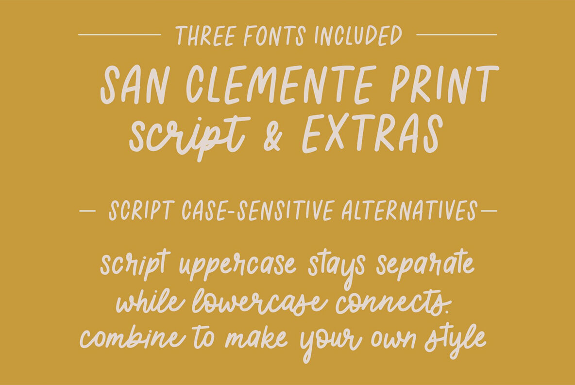 San Clemente Font Duo 13