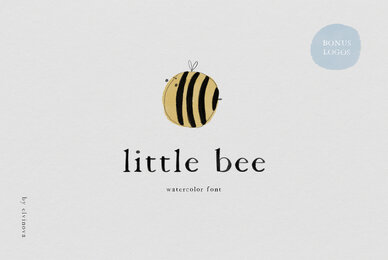 Little Bee   SVG Font