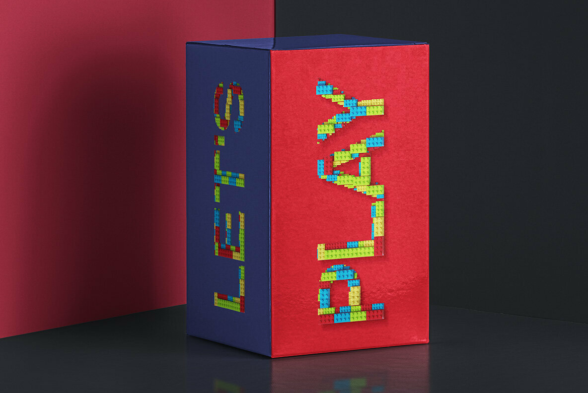 Lego Scatter SVG Font 5